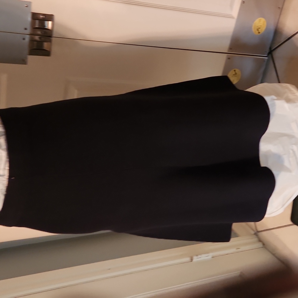 NAVY Ann Taylor  a line skirt